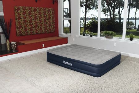 Надувная кровать 152х203х43см "Cornerstone" до 300кг, Bestway 67600 BW