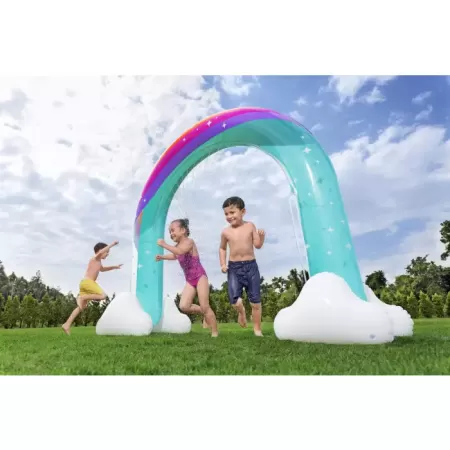 Разбрызгиватель арка 221х193х71см "Jumbo Rainbow Dreams Sprinkler" , от 2 лет, Bestway 52732 BW