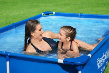 Каркасный бассейн Steel Pro 221х150х43см, 1200л, Bestway 56401 BW