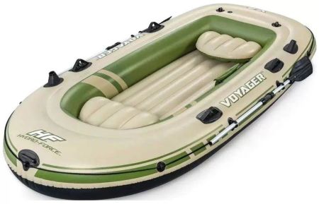 Надувная лодка "Voyager X3" 294x137см, весла, насос,подушки, сумка, до 360кг, Bestway 65164 BW