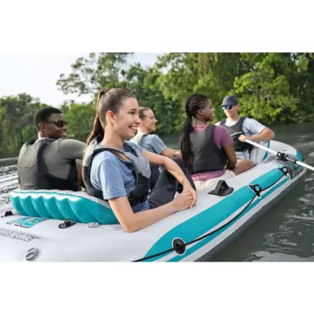 Надувная лодка "Adventure Elite X5 Raft Set" 364х166см, вёсла 62064, насос 62086,  до 600кг, Bestway 65159 BW