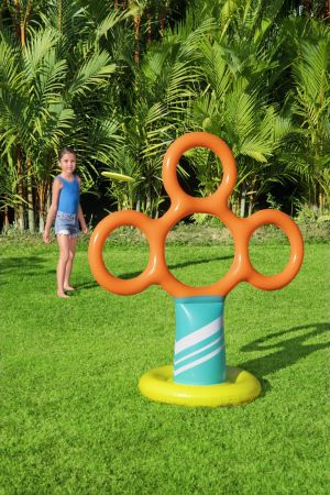 Игровой набор 213х117х125см "Мишень для Фрисби" с 4 фрисби, от 3 лет, Bestway 52380 BW