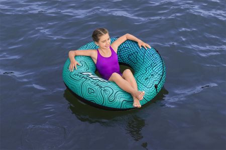 Надувной круг "Breeze Rider 119 см с ручками, от 12 лет, Bestway 36401 BW