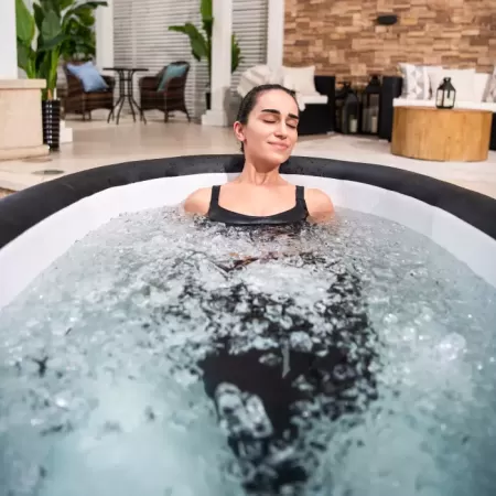 Ледяная купель "Glacial Dip FortiFiber Cold Plunge Tub" 152x92x71см, ручн насос, фильтр-насос, тент, Bestway 6002Q BW