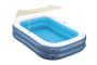 Детский надувной бассейн 254x178x140см "Summer Bliss" с навесом , 778 л, от 6 лет, Bestway 54449 BW