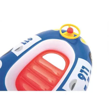 Надувная лодочка 98х66см "Машина" с тентом, 3-6 лет, 2 вида, Bestway 34103 BW