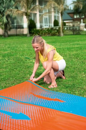 Водная дорожка 488см, двухполосная, от 3 лет, Bestway 52328 BW