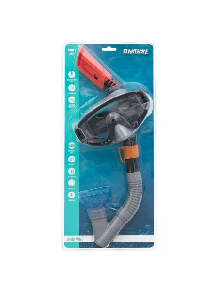 Комплект для плавания "Spark Wave" от 14 лет, 2 цвета, Bestway 24068 BW