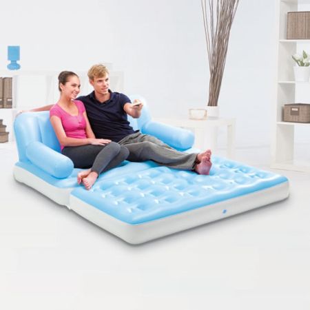 Надувной диван-трансформер 188х152х64см "Double 5-in-1" эл.насос 220В, Bestway 75038 BW