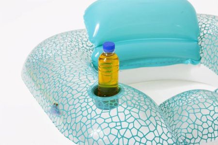 Надувной круг-кресло 102х94см с подстаканником, до 90кг, Bestway 43097 BW