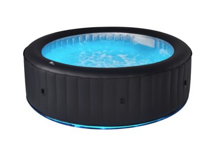 СПА-бассейн 204х70см "Aurora" 930л, круглый, аэромассаж, led-подсветка, MSpa U-AU062