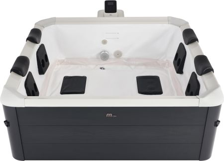 СПА-бассейн 180х180х65см "Oslo Aero Plus", квадратный,  гидромассаж, аэромассаж.(4 коробки A.B.C.D), MSpa F-OS063WAP