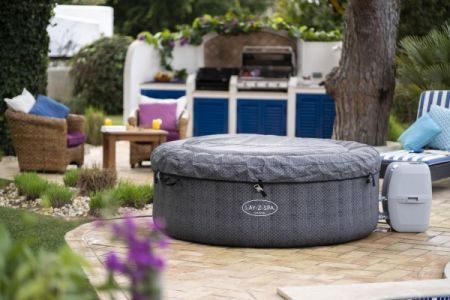 СПА-бассейн 132/180х66см "Havana AirJet" 669л, круглый, аэромассаж, Bestway 60035 BW