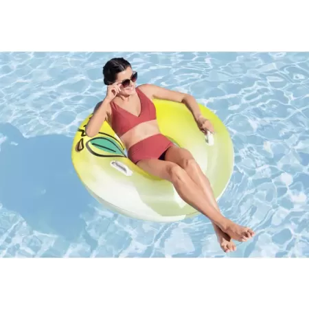 Надувной круг 1,14 м "Лимон", до 100 кг, от 12 лет, Bestway 36448 BW
