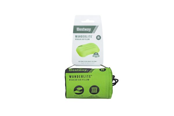 Надувная подушка "WanderLite" 42x30 см, Bestway 69624 BW
