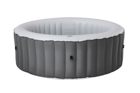 СПА-бассейн 204х70см "Pebble" 930л, круглый, аэромассаж, MSpa LR062U-GR