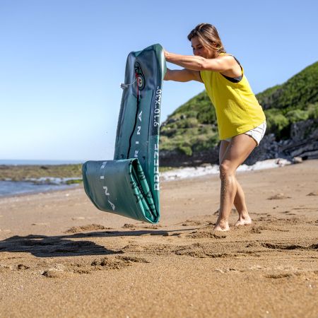 SUP-доска "Breeze" 300х76х12см, насос, весло, лиш, киль, ремнабор, сумка, до 100кг, Aqua Marina BT-23BRP