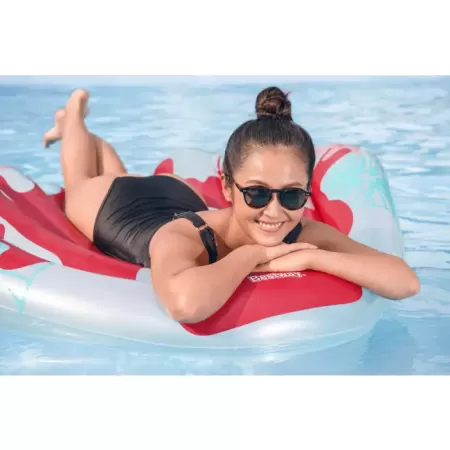 Надувной матрас для плавания 186х153см "Coral Bliss", до 100 кг, Bestway 43724 BW