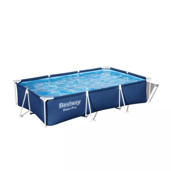 Каркасный бассейн Steel Pro 300х201х66см, 3300л, фил.-насос 1249л/ч, Bestway 56411 BW
