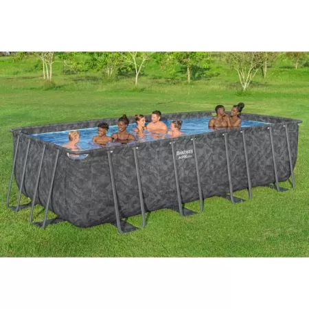 Каркасный прямоугольный бассейн 549х274х132см "APX" 365 16477л, песч.фил-нас, лестн, тент, полисферы, Bestway 561KA BW