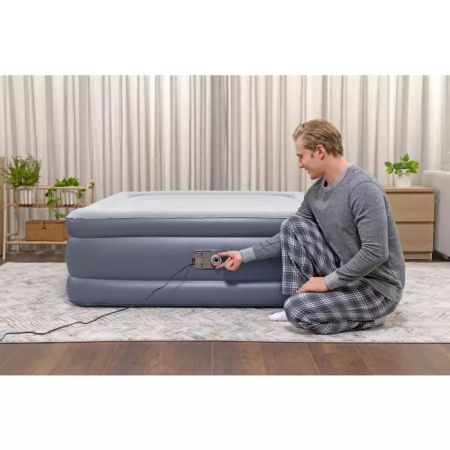 Надувная кровать 152х203х51см "Tritech Air" встр.насос 220В, до 300кг, Bestway 6713I BW