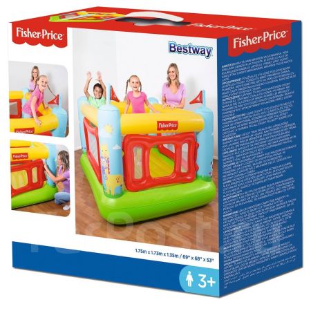 Игровой центр-батут 175x173x135см "Bouncetastic" до 85кг, Bestway 93536 BW