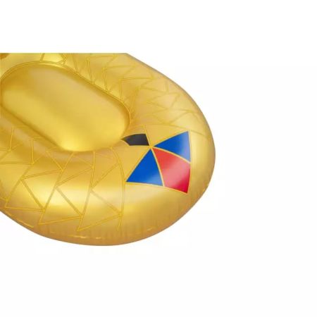 Надувной матрас-плот для плавания 180х146см "Золотая Кобра" с ручками, до 90кг, от 12 лет, Bestway 41445 BW