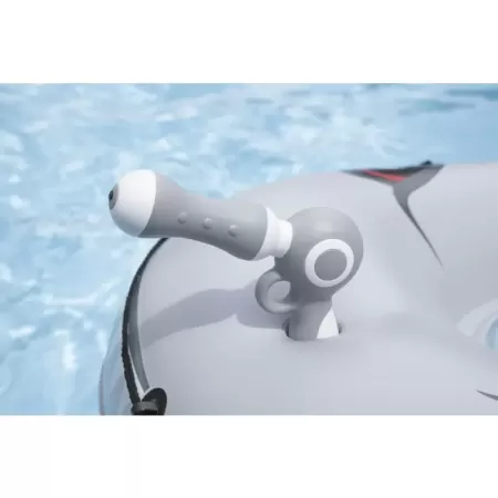 Надувной матрас-плот для плавания 160x115 см "Акула" с ручками, до 45кг, от 3 лет, Bestway 42073 BW