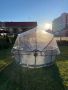 Круглый купольный тент Pool Tent на бассейн диаметром 366см, серый, Pool Tent PT366-G