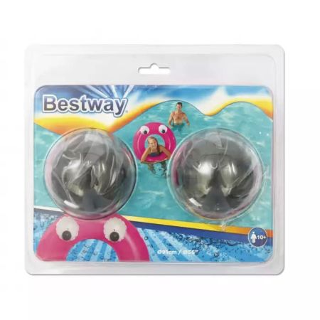 Надувной круг 91см "Глазастики" от 10 лет, 3 цвета, Bestway 36119 BW