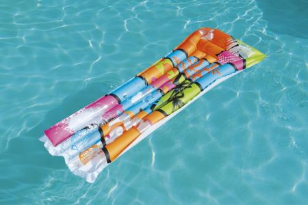 Надувной матрас для плавания 183х69см "Модный" до 90кг, 2 вида, Bestway 44033 BW