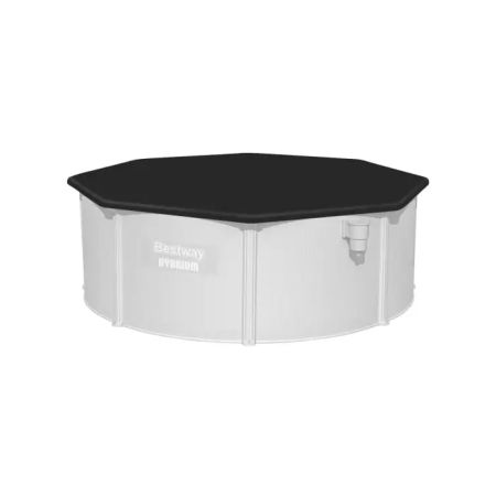 Стальной бассейн Hydrium 360х120см, 10990л, песч.фил.-нас. 3028л/ч, лестн., тент, подст., попл., Bestway 56574 BW