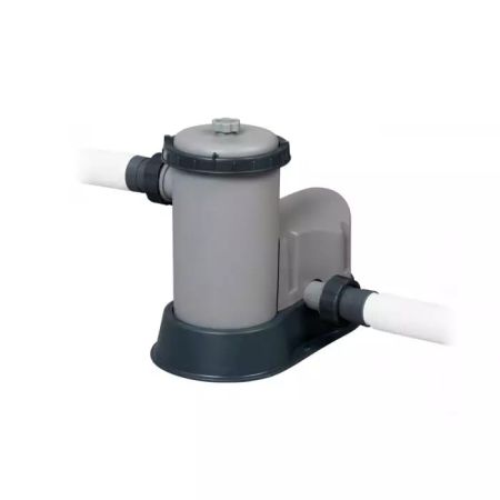 Каркасный бассейн 488х122см, 19480л, фил.-насос 5678 л/ч, тент, лестница, Bestway 56451 BW