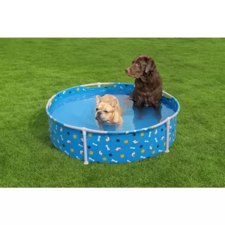 Каркасный бассейн для животных 122х30,5см  "Fetchin' Fun Pet Play Pool" , Bestway 561KM BW