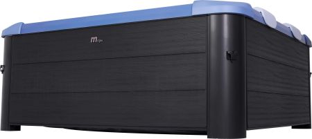 СПА-бассейн 160х160х65см "Oslo Saphire" 850л, квадр.,  гидромассаж, аэромассаж.(4 коробки A.B.C.D), MSpa F-SA063W