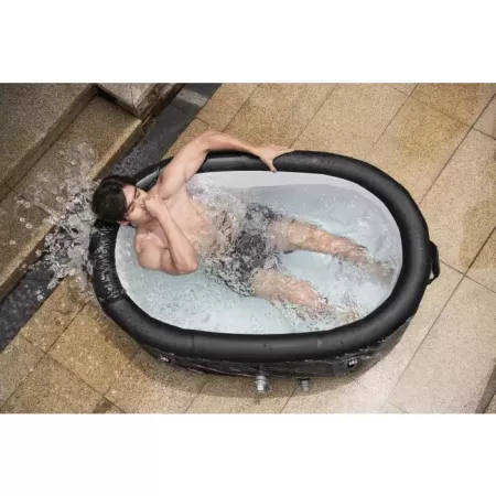 Ледяная купель "Glacial Dip FortiFiber Cold Plunge Tub" 152x92x71см, ручн насос, фильтр-насос, тент, Bestway 6002Q BW