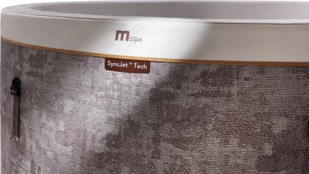 СПА-бассейн 180х65см "Cocoon" 850л, круглый, гидромассаж, аэромассаж(3 коробки A.B.C.), MSpa F-CO066WE