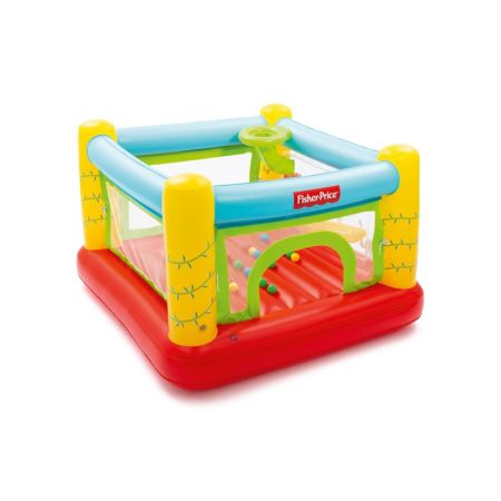 Игровой центр-батут 175x173x114см "Fisher Price" с мячами (25шт), от 3 лет, Bestway 93542 BW