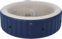 СПА-бассейн 204х70см "Indigo" 930л, круглый, гидромассаж, аэромассаж(2 коробки A.B.), MSpa M-IN063W