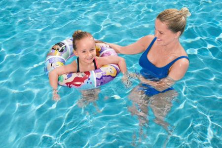 Надувной круг 56см "Disney Princess" 3-6 лет, Bestway 91043 BW