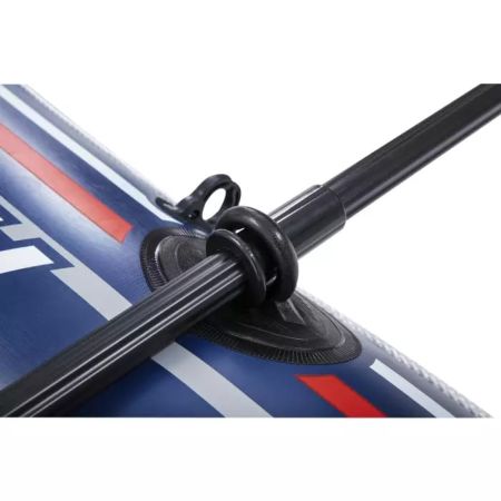 Надувная лодка "Treck X2" 255х127см, вёсла 62015, насос 62023, до 225кг, Bestway 61068 BW