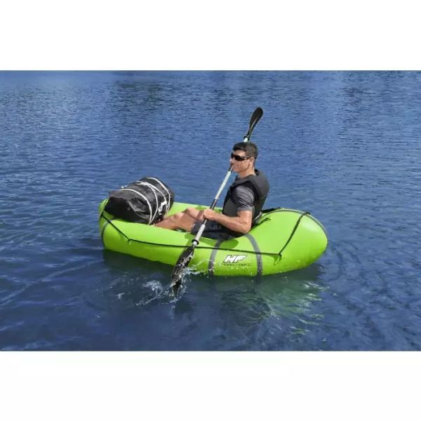 Надувная лодка "Wayfarer Packraft" 210х101см, насос 62086, до 140кг, Bestway 65146 BW