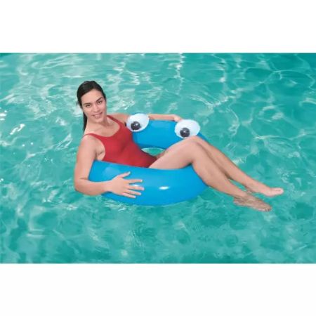 Надувной круг 91см "Глазастики" от 10 лет, 3 цвета, Bestway 36119 BW