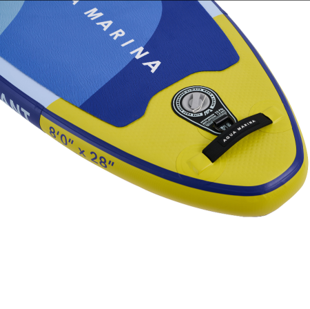 SUP-доска "Vibrant" 244х71х10см для детей, насос, весло, лиш, киль, ремнабор, сумка, до 60кг, Aqua Marina BT-24VIP