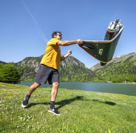 SUP-доска "Hyper 11'6" Navy" 350х79х15см, насос, лиш, киль, ремнабор, сумка, до 150кг, Aqua Marina BT-23HY01