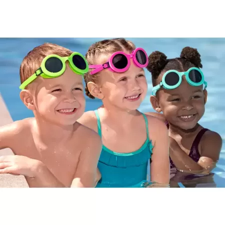 Очки для плавания "Schwimmbrille Aquashades", от 3 лет, 3 цвета , Bestway 21178 BW