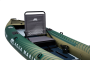 Надувная байдарка для рыбалки "Caliber Angling Kayak" 398x98см, насос, сиденье, киль, рюкзак, до 180, Aqua Marina CA-398