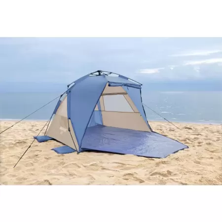 Палатка 4-местная"Beach Dome 4 Tent" (107+127см)x240x125см, 190Т polyester PU, 600мм, 110гр/м2 PE, Bestway 68144 BW