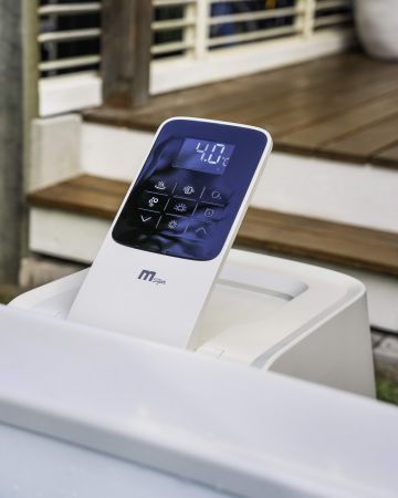 СПА-бассейн 160х160х65см "Oslo Amber" 850л, квадратный,  гидромассаж, аэромассаж.(4 коробки A.B.C.D), MSpa F-AM063W