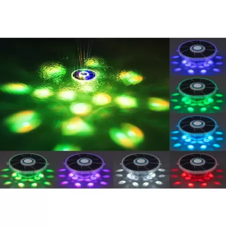 Плавающий фонтан с подсветкой "FloatBright Solar LED Pool Fountain" на солн.батареях с аккумулятором, Bestway 58849 BW